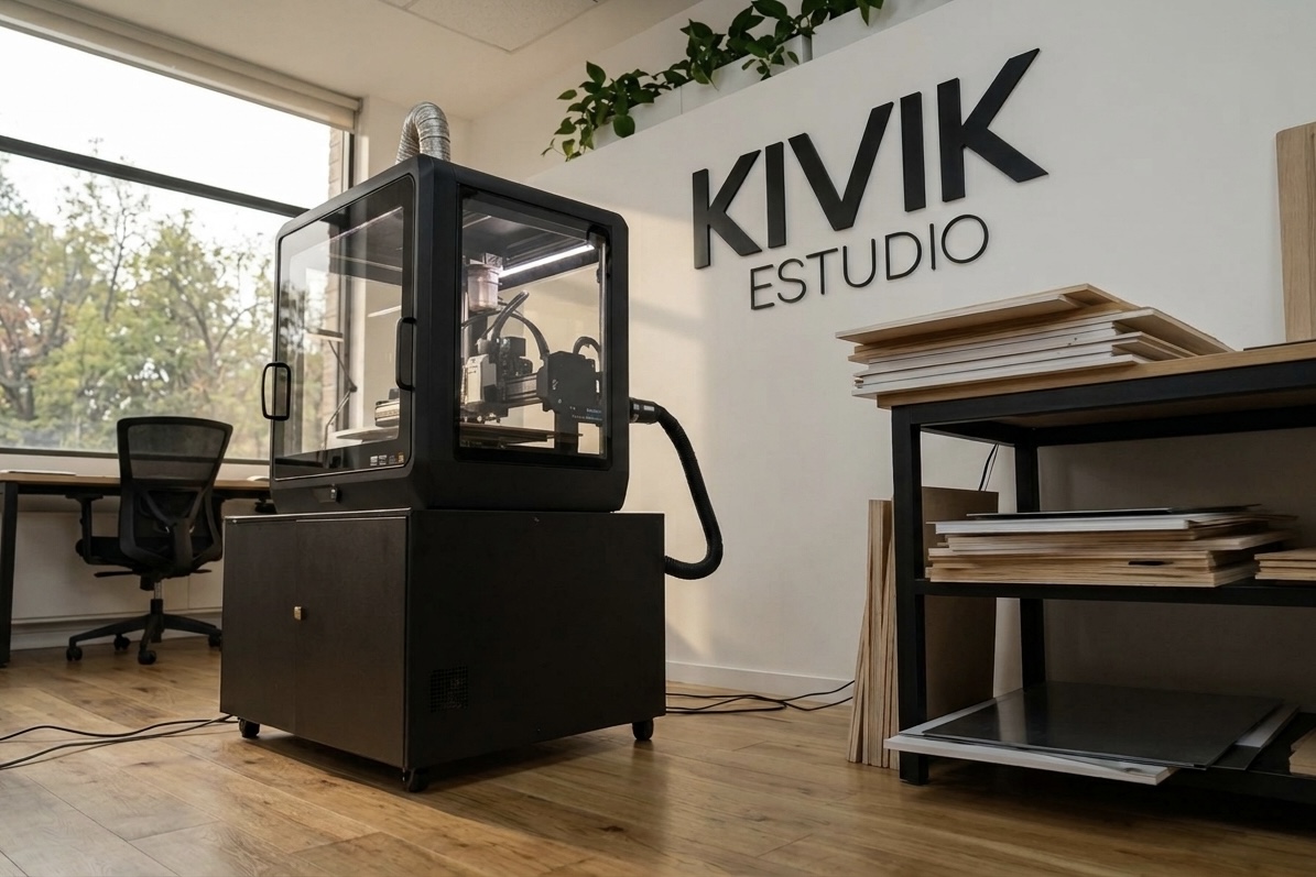 Trabajo de fabricación digital Kivik Estudio